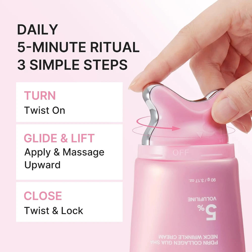 Cyprella Medicube PDRN Collagen Gua Sha Neck Cream